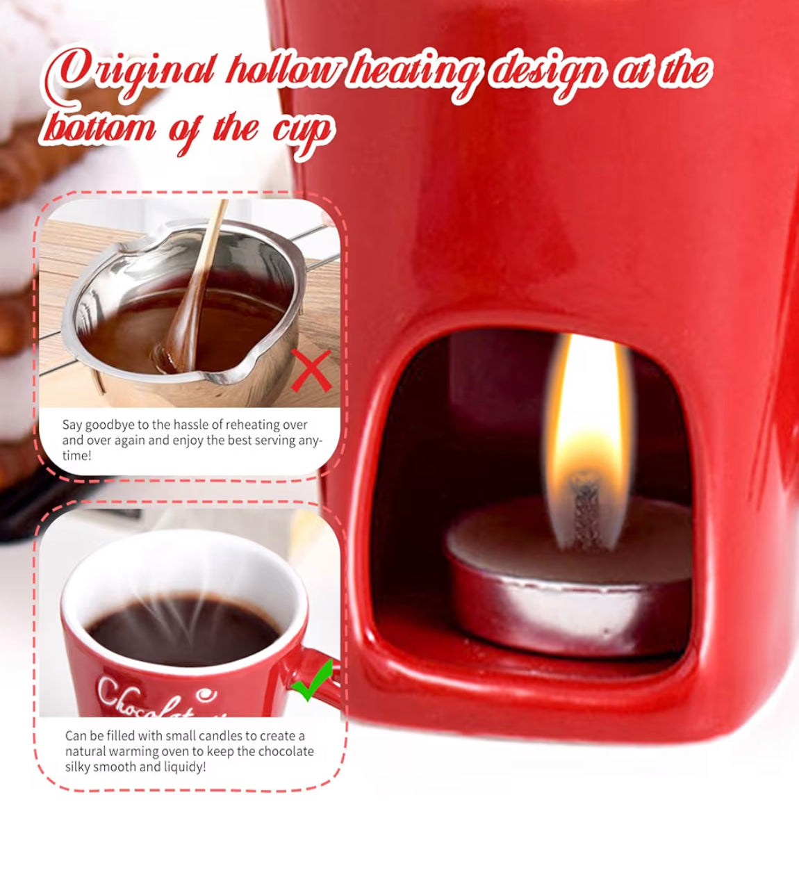 Hot Chocolate Fondue Mug