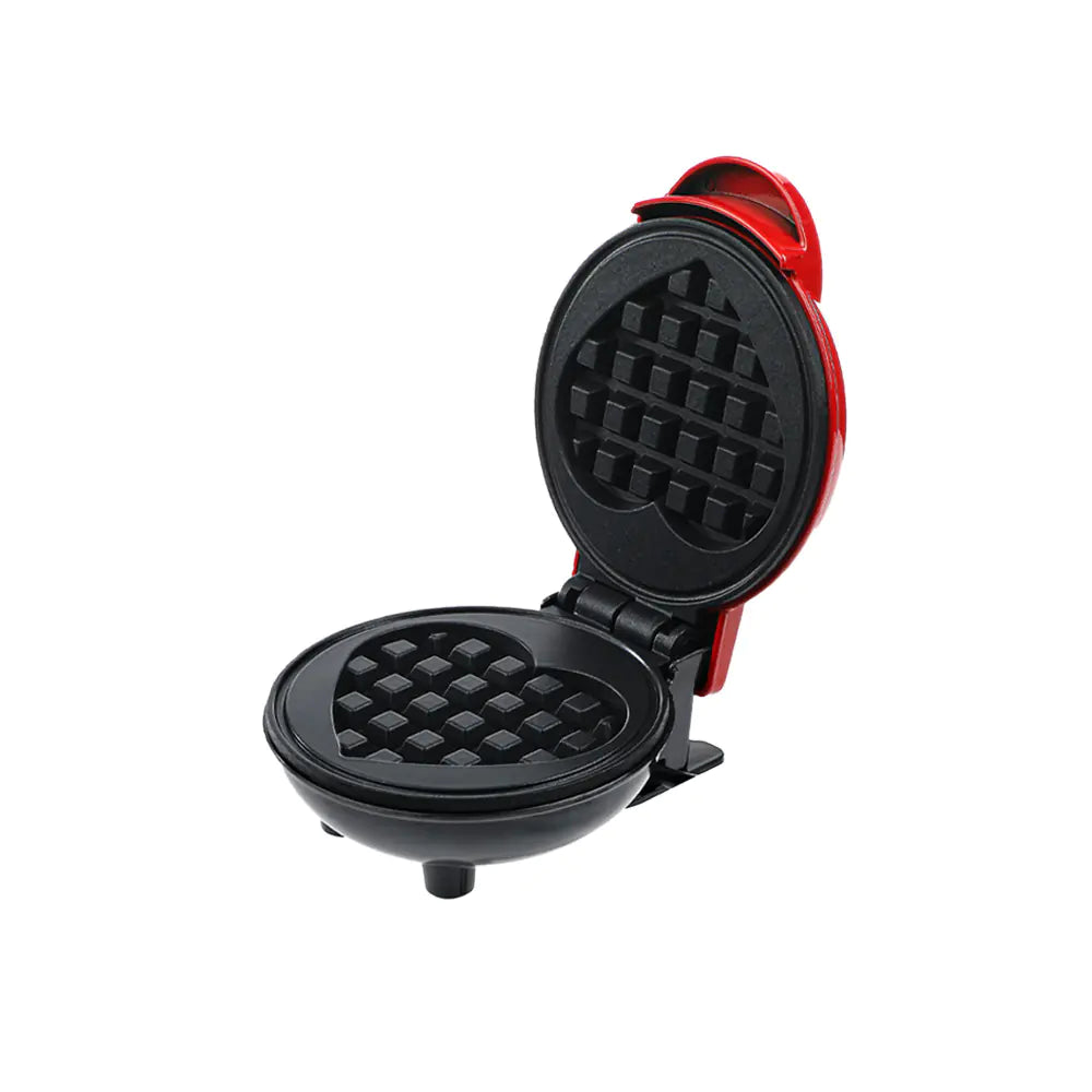 Mini Electric Waffle Maker for Breakfast and Snacks