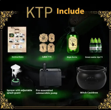 Floating Halloween Cauldron Kit