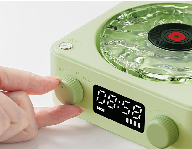Retro Bluetooth Speaker - Vinyl Record Player